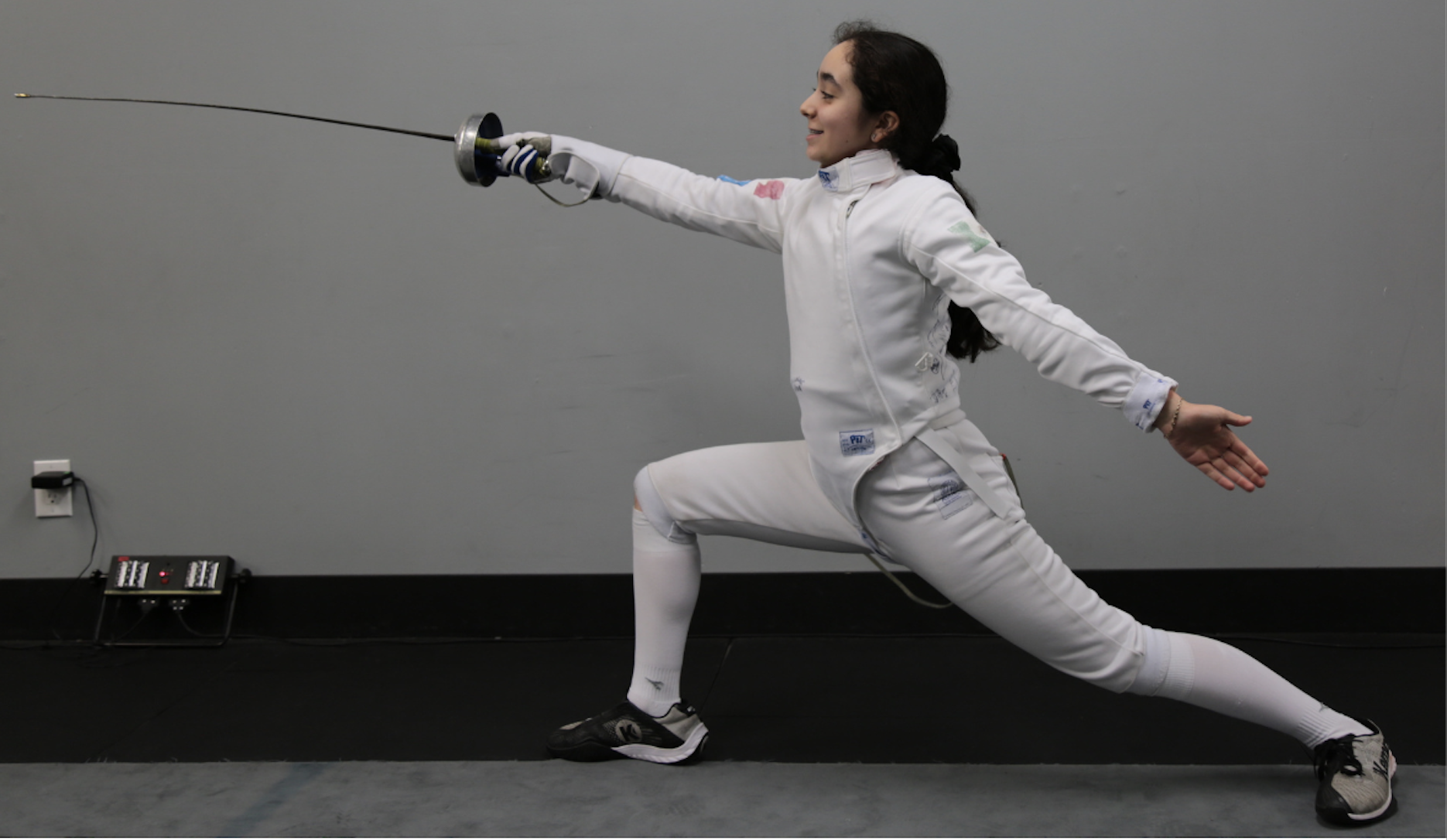 After Rivera's coach got fired, Rivera fell into a slump and almost lost interest in fencing. However, a summer in Korea changed things around, and she decided to become a professional fencer.
